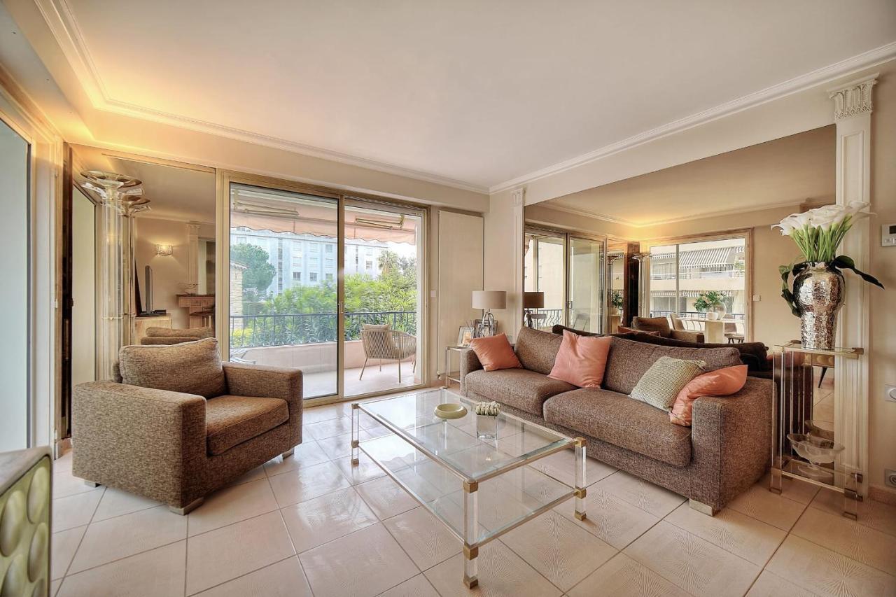 Immogroom - 2 Bedroom - Air Conditioning - Wifi - Terrace - Common Parking คานส์ ภายนอก รูปภาพ