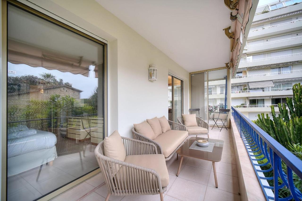 Immogroom - 2 Bedroom - Air Conditioning - Wifi - Terrace - Common Parking คานส์ ภายนอก รูปภาพ